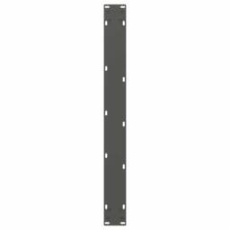 Berkfield Home Modern Dining Table Legs V-Shape 3 pcs Anthracite 80x(72-73.3) cm in Dark Grey - thumbnail 7