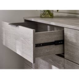 Cheshire Premium Kora 6 Drawer Wide Chest - Grey Oak - thumbnail 8