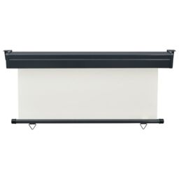 Berkfield Home Balcony Side Awning 170x250 cm Cream in Beige - thumbnail 4