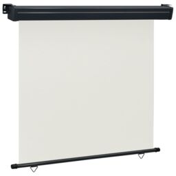 Berkfield Home Balcony Side Awning 170x250 cm Cream in Beige