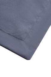 H&O Direct 4Pcs Simple Solid Color Brushed Flat Sheet Set for King-Bed in Grey - Size: King - thumbnail 4