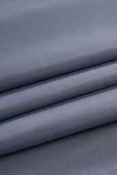 H&O Direct 4Pcs Simple Solid Color Brushed Flat Sheet Set for King-Bed in Grey - Size: King - thumbnail 3
