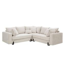 Home Detail Hayley Corner Sofa in Beige - Size: Large - thumbnail 3