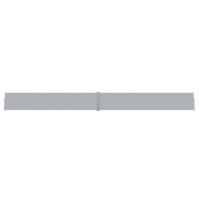 Berkfield Home Patio Retractable Side Awning 140x1200 cm Anthracite in Grey - image 1