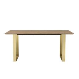 Lemon Pavilion Furniture Antibes Dining Table - L180 x W90 x H76 cm - Russet/Gold in Brown - thumbnail 2