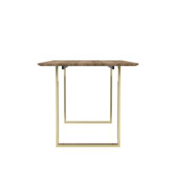 Lemon Pavilion Furniture Antibes Dining Table - L180 x W90 x H76 cm - Russet/Gold in Brown - thumbnail 3