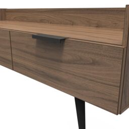 Ready Assembled 2 U Fuji 2 Drawer TV Unit (Ready Assembled) in Walnut - thumbnail 4