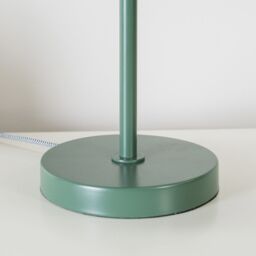 ValueLights Stassi Mushroom Dome Metal Table Lamp Light in Bottle Green - thumbnail 3