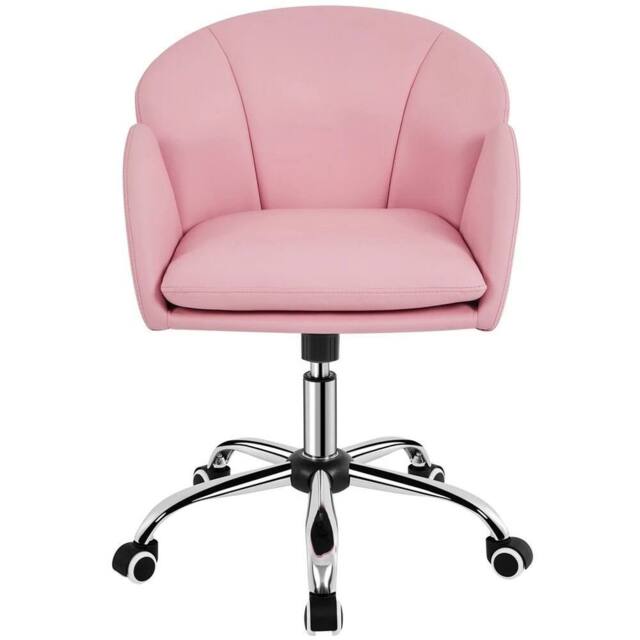 Kelvenix Leather Home Office Chair Simple Pink - Size: 0.6m2 - image 1