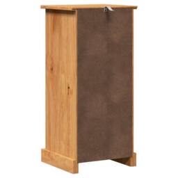 "Berkfield Home Bathroom Cabinet ""VIGO"" with Drawer 37x34x80 cm Solid Wood Pine in Brown - Size: 37 x 34 x 80 cm" - thumbnail 8