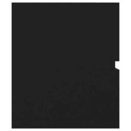 Berkfield Home Sink Cabinet Black 90x38.5x45 cm Engineered Wood - thumbnail 6