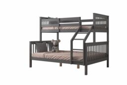 Flair Zoom Wooden Triple Bunk Bed in Grey - Size: Single - thumbnail 4