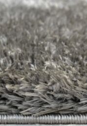 THE RUGS Lagom Collection Solid Design Shaggy Rugs in Grey - Size: 80 cm x 150 cm - thumbnail 4