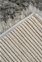 THE RUGS Lagom Collection Solid Design Shaggy Rugs in Grey - Size: 80 cm x 150 cm - thumbnail 3