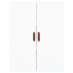 Berkfield Home Highboard White 69.5x34x180 cm Engineered Wood - thumbnail 6