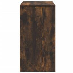 Berkfield Home Beautiful Dressing Table & Stool Smoked Oak 60x40x113.5 cm in Brown - thumbnail 6