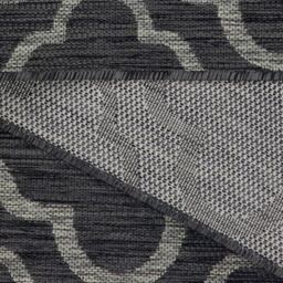 Kukoon Grey Trellis Outdoor, Garden & Patio Area Rug - Size: 160 cm x 230 cm - thumbnail 6
