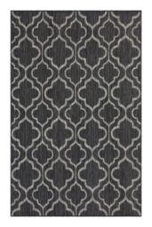 Kukoon Grey Trellis Outdoor, Garden & Patio Area Rug - Size: 160 cm x 230 cm - thumbnail 2