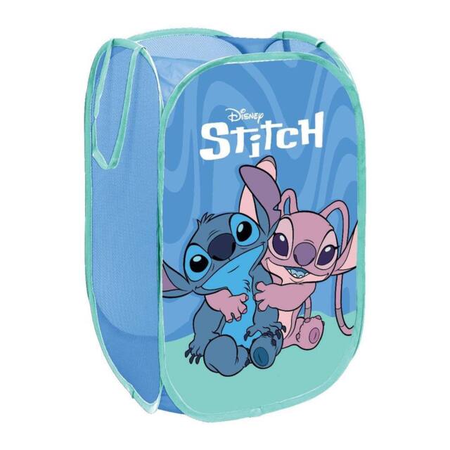 Lilo & Stitch Logo Laundry Bin in Blue - image 1