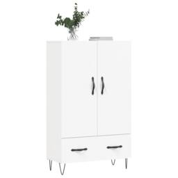 Berkfield Home Highboard White 69.5x31x115 cm Engineered Wood - thumbnail 3