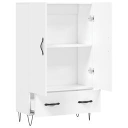 Berkfield Home Highboard White 69.5x31x115 cm Engineered Wood - thumbnail 5