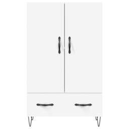 Berkfield Home Highboard White 69.5x31x115 cm Engineered Wood - thumbnail 6