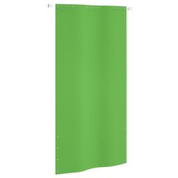 Berkfield Home Balcony Screen Light Green 120x240 cm Oxford Fabric - thumbnail 1