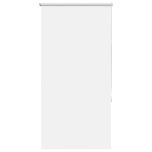 Berkfield Home Roller Blind Blackout White 80x150 cm Fabric Width 75.7 cm Polyester - image 1