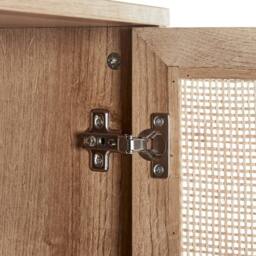 Wyld and Coco Boho Rattan Bathroom Cabinet 40 x 165 cm in Natural - thumbnail 7