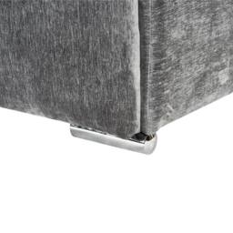 Furnishings For Less UK Monza L Shaped Chenille Fabric Grey 4 Seater Corner Sofa Left Hand - thumbnail 5