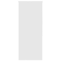 Berkfield Home Shower Roller Blind 130x240 cm Fabric Width 126 cm in White - thumbnail 2