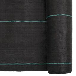 Berkfield Home Weed Membrane Black 1.5x10 m PP - thumbnail 6