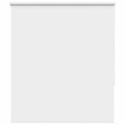 Berkfield Home Roller Blind Blackout White 130x130 cm Fabric Width 126.6 cm Polyester - thumbnail 2