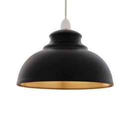 Pagazzi Maris Matte Black Easy-Fit Pendant - thumbnail 2