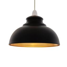 Pagazzi Maris Matte Black Easy-Fit Pendant - thumbnail 1