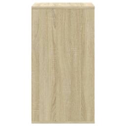 Berkfield Home Corner Chest of Drawers Sonoma Oak 60x41x76 cm Engineered Wood in Light Brown - Size: 60 x 41 x 76 cm - thumbnail 6