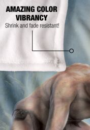 Lord of the Rings The Blanket, 152x127 cm Gollum Painting Silky Touch Super Soft Throw Blanket in White - thumbnail 4