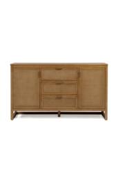 Teamson Home Hatteras Wooden Sideboard 3 Drawers 2 Doors in Natural - thumbnail 6