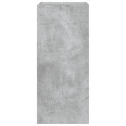 Berkfield Home TV Wall Cabinet with LED Lights Concrete Grey 30.5x35x70 cm - thumbnail 9