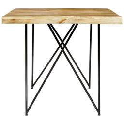 Berkfield Home Dining Table 180x90x76 cm Solid Mango Wood in Brown - Size: 180 x 90 x 76 cm - thumbnail 3