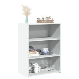 Berkfield Home Sideboard White 70x41x93 cm Engineered Wood - Size: 70 x 41 x 93 cm - thumbnail 3