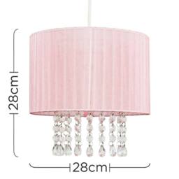 SPETLEK Ceiling Light Shade Modern Pink - thumbnail 4
