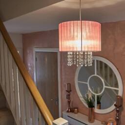 SPETLEK Ceiling Light Shade Modern Pink - thumbnail 5