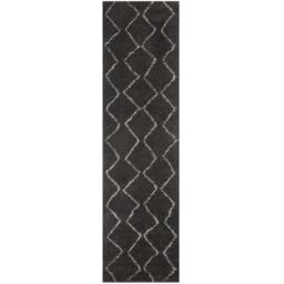 THE RUGS Soft Moroccan High Pile Shaggy Rugs & Runners Dark Grey Living Room - Size: 200 cm x 290 cm - thumbnail 7