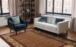 RugsX Morad Rug in Brown - Size: 80 cm x 150 cm - thumbnail 4