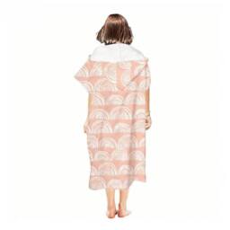 Obasyhig Style 13 Pullover Style Adult Hooded Cloak Bath Towel - thumbnail 5