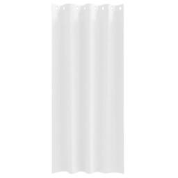 Berkfield Home Curtains with Curtains 2 pcs Pure white 260 x 140 cm Polyester - thumbnail 4