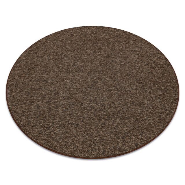 RugsX Round Superstar Rug in Brown - Size: 100 cm diameter - image 1