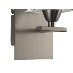 Netlighting Zen Wall Lamp Switched 1 Light G9 Satin Nickel in Grey - thumbnail 5