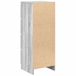 Berkfield Home Sideboard Grey Sonoma 37.5x35x99 cm Engineered Wood - thumbnail 8
